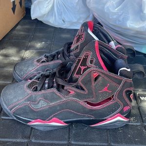 Nike Air Jordan True flight Coral Pink GS Valentines Day sneakers shoes size 5Y